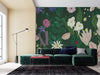 Green Floral Wallpaper