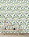 Voguish Green Leaves Wallpaper Vogue Quality