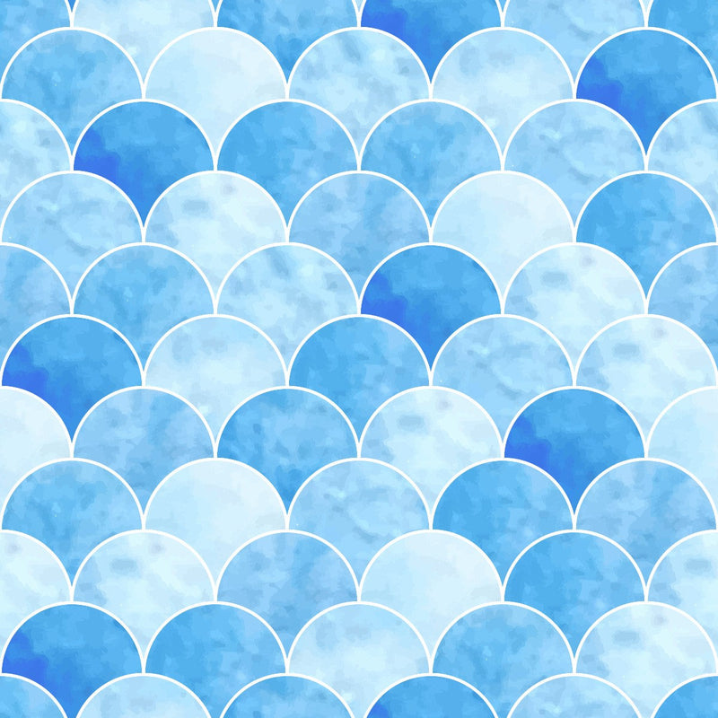 Blue Scales Wallpaper