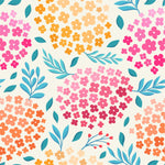 Contemporary Little Flowers Wallpaper Tasteful
