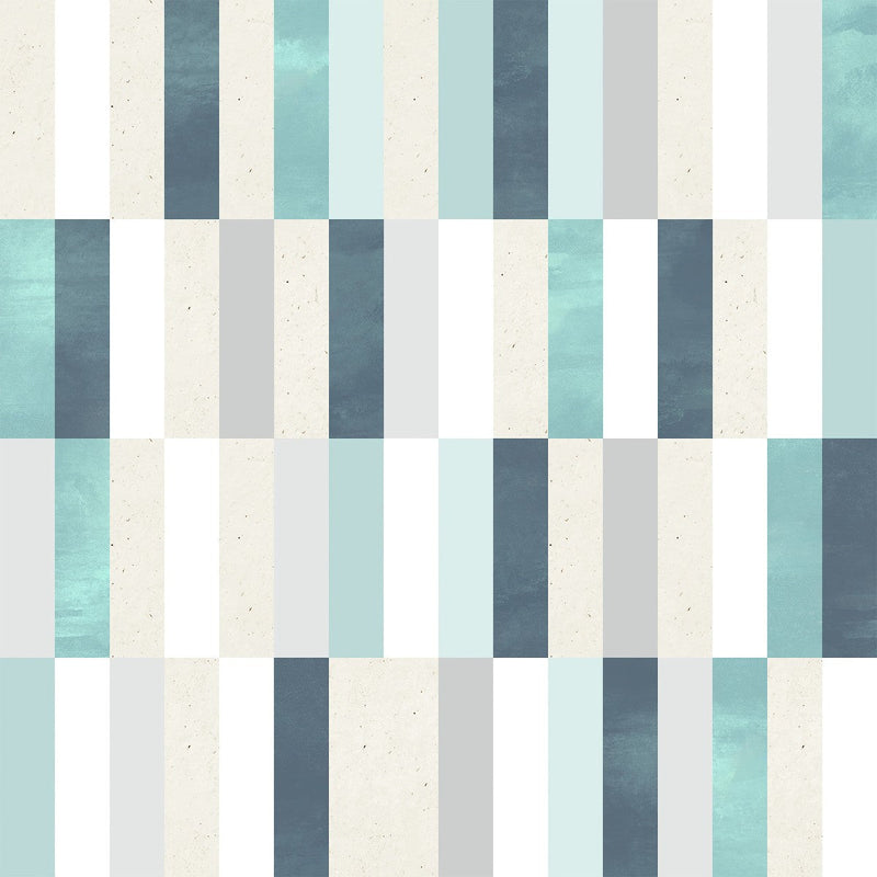 Blue Rectangles Wallpaper