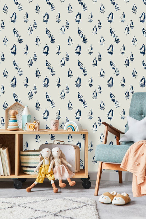 Blue Sail Wallpaper