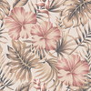 Beige Exotic Flowers Wallpaper