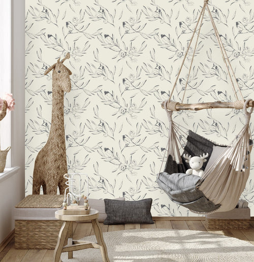Birds on Branches Wallpaper