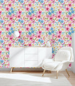 Chamomile and Berries Wallpaper