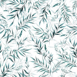 Elegant Leaves Pattern Wallpaper Chic