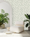 Contemporary Wildflowers Wallpaper Fashionable
