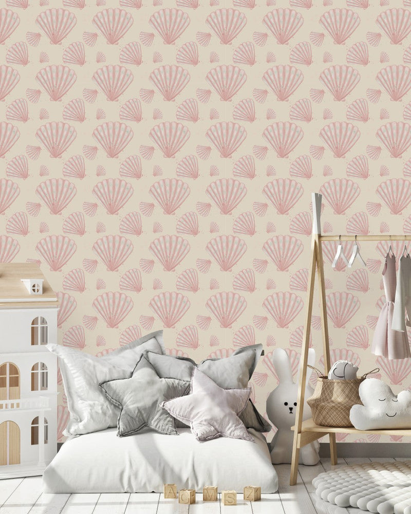 Pink Shells Wallpaper