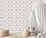 Modish Exotic Animals Wallpaper Tasteful