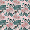 Pink Wallpaper with Gentle Flowers