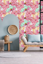 Pink Hibiscus Wallpaper