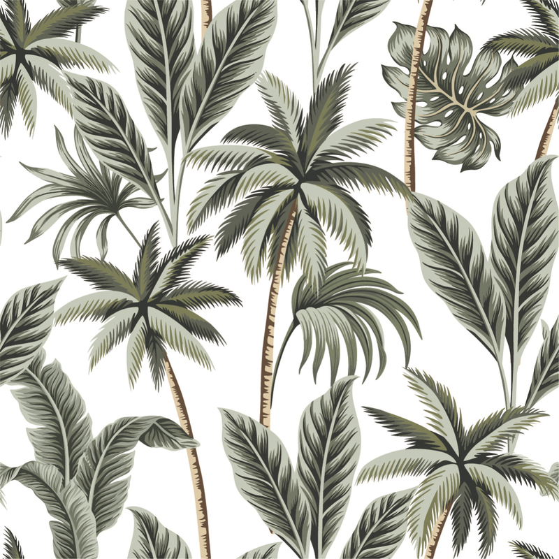 Palms Pattern Wallpaper
