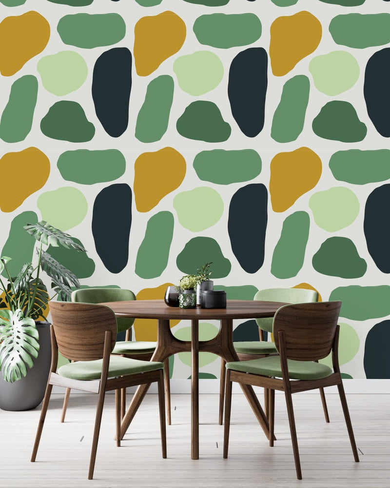 Green Spots Wallpaper