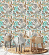 Fashionable Exotic Animals Wallpaper