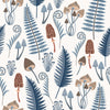 Voguish Mushrooms Wallpaper Tasteful