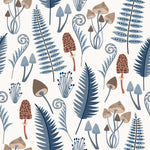 Voguish Mushrooms Wallpaper Tasteful