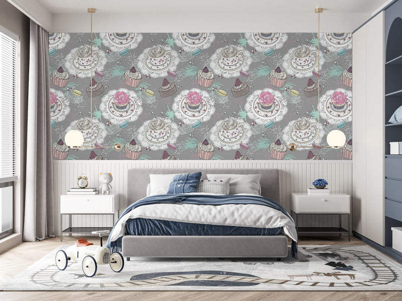 Cake's Pattern Wallpaper