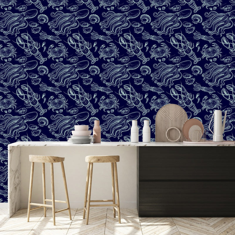 Contemporary Sea World Wallpaper