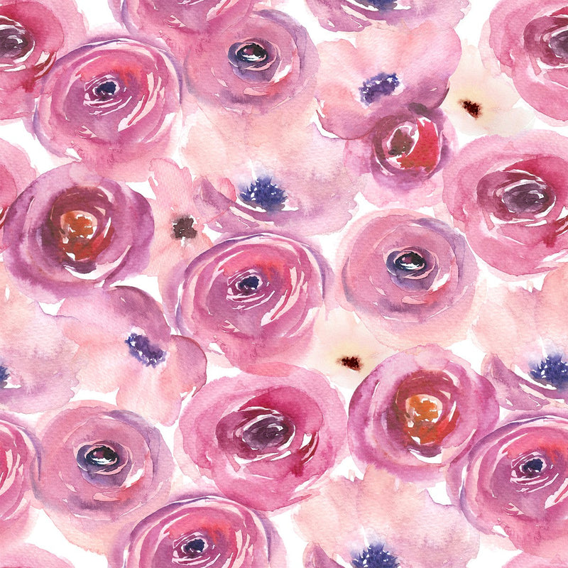 Watercolor Roses Wallpaper