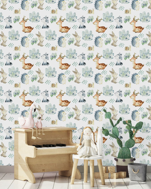 Animals Wallpaper for Nursery