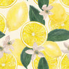 Voguish Lemons Wallpaper Chic