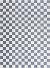 Brone Checkered Washable Area Rug