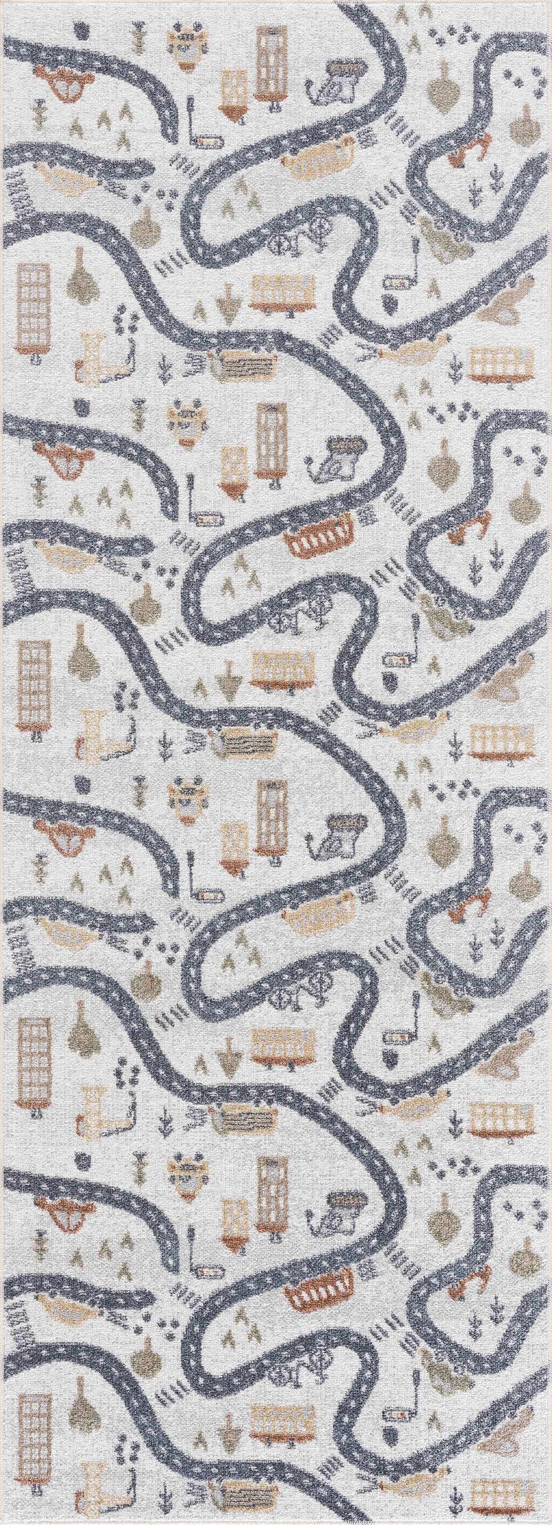 Mave Roads Washable Rug for Kids