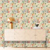Creamy Floral Wallpaper