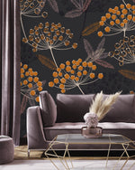 Berries on Dark Wallpaper