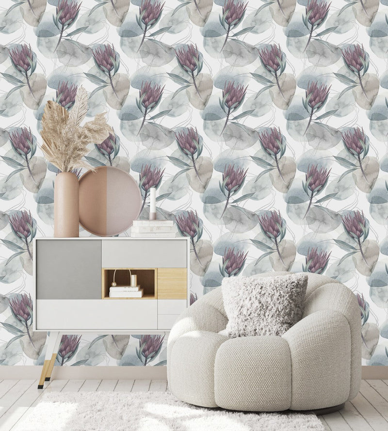 Protea with Grey Spots Wallpaper