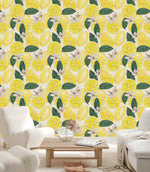 Voguish Lemons Wallpaper Chic