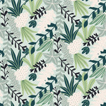 Elegant Green Leaves Wallpaper Fashionable Quality