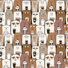 White and Brown Cats Wallpaper