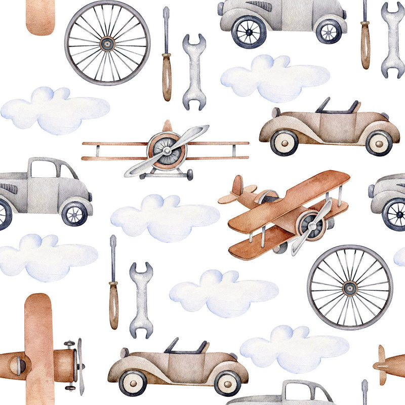 Cars Pattern Wallpaper