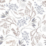Pastel Color Leaves Wallpaper