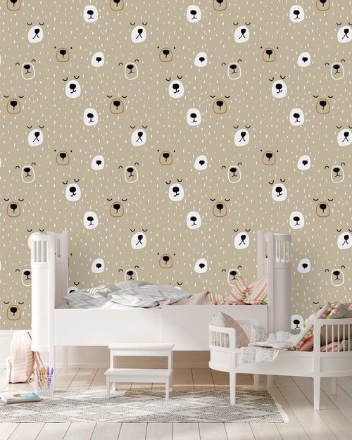 Bears Wallpaper for Nursery