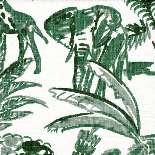 Decorative Pillows in Meru Fairway Green Safari Animal Toile