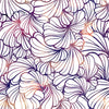 Blue Contour Wallpaper