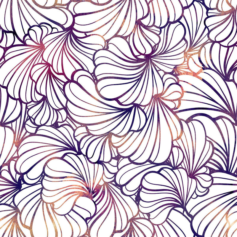Blue Contour Wallpaper