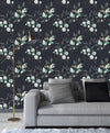 Fashionable Poplar Leaves Wallpaper Tasteful