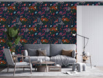 Contemporary Flowers and Bugs Wallpaper Vogue