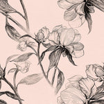 Stylish Beige Floral Wallpaper Vogue Quality