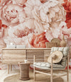 Pastel Gentle Peonies Wallpaper
