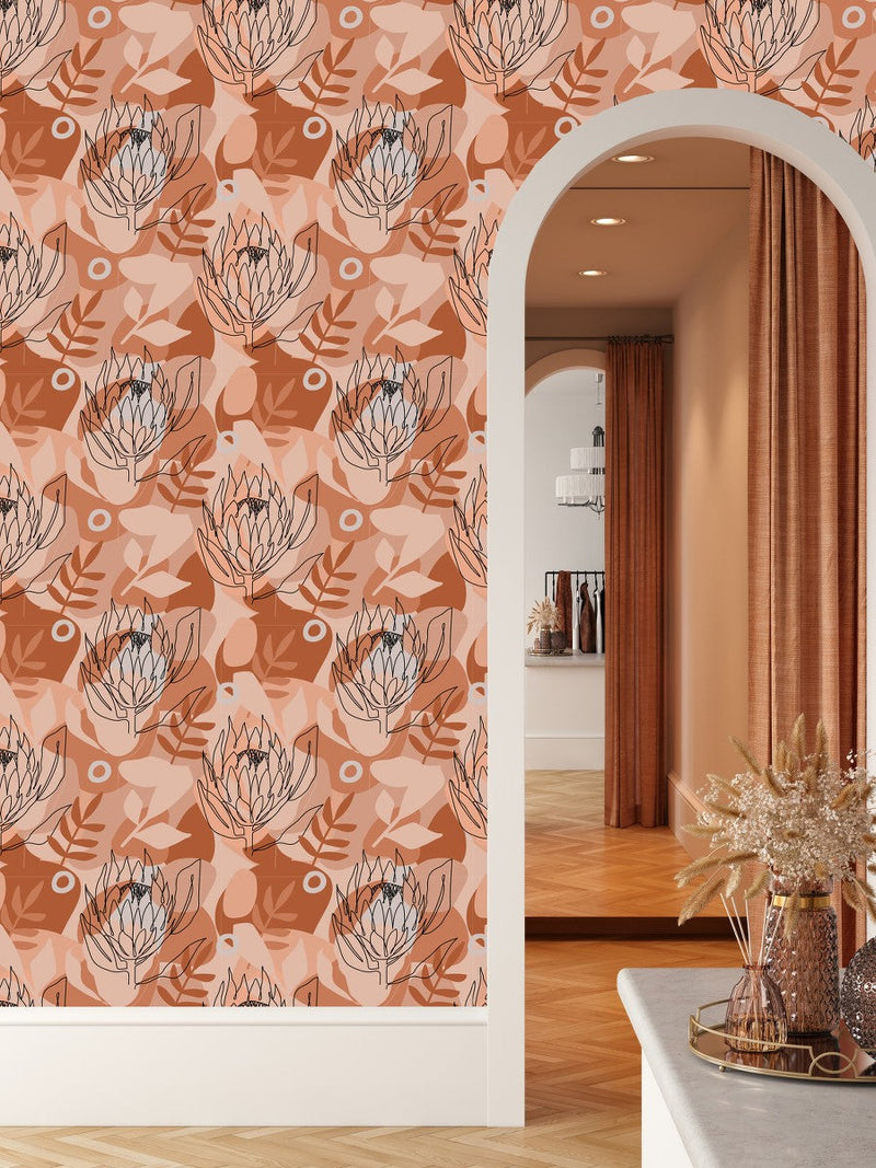 Protea Flowers Wallpaper