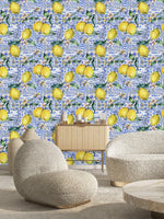 Lemon Pattern Wallpaper