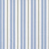 Rod Pocket Curtain Panels Pair in Newbury Antique Blue Stripe- Blue, Green, White