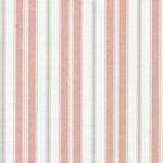 Gathered Bedskirt in Newbury Blush Stripe- Pink, Gray, White