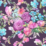 Purple Floral Wallpaper