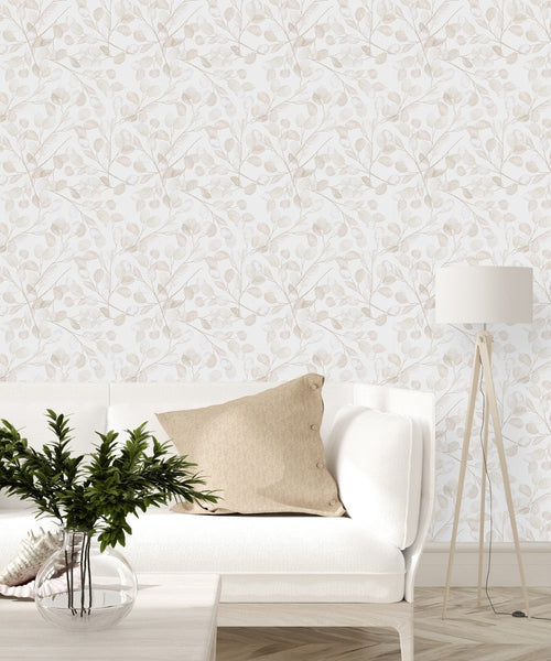 Transparence Leaves Wallpaper