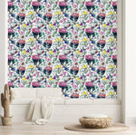 Protea with Wildflowers Wallpaper